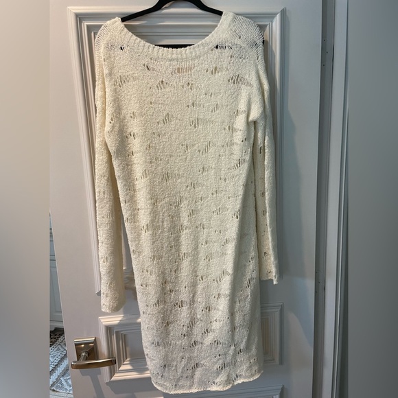 Free People Ivory Sweater Dress - Picture 4 of 4